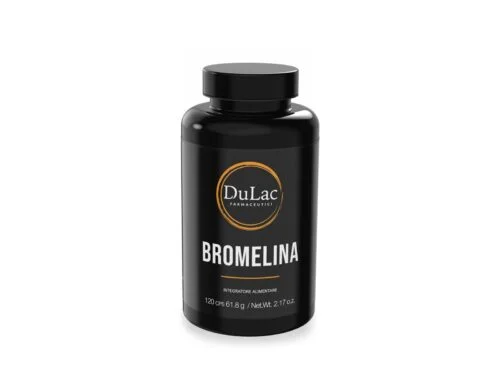 Bromelina Integratore 120 capsule DuLac — confezione fronte