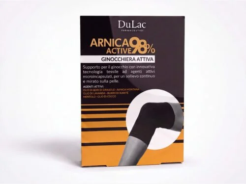 Ginocchiera Attiva Arnica 98 DuLac — confezione fronte