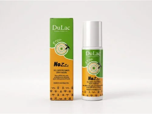 NoZzz Gel Corpo Dopopuntura con Arnica e Mentolo DuLac — confezione fronte