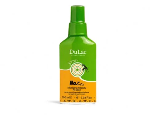 NoZzz Spray Corpo Profumato per Adulti 100ml DuLac — confezione fronte