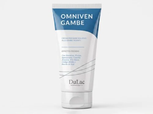 Omniven Gambe – Crema per Gambe Pesanti 150ml DuLac — confezione fronte