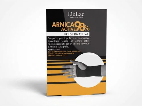Polsiera Attiva Arnica 98 DuLac — confezione fronte