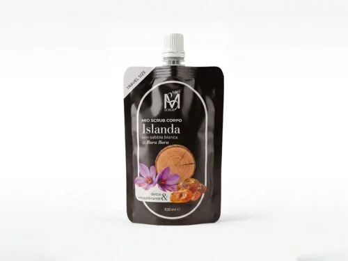 Scrub Corpo Islanda – Detox e Riequilibrante DuLac — confezione fronte