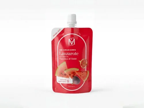 Scrub Corpo Lanzarote – Nutriente e Illuminante DuLac — confezione fronte