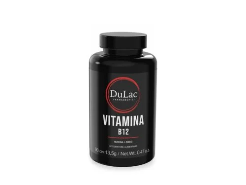 Vitamina B12 Integratore da 90 Compresse DuLac — confezione fronte