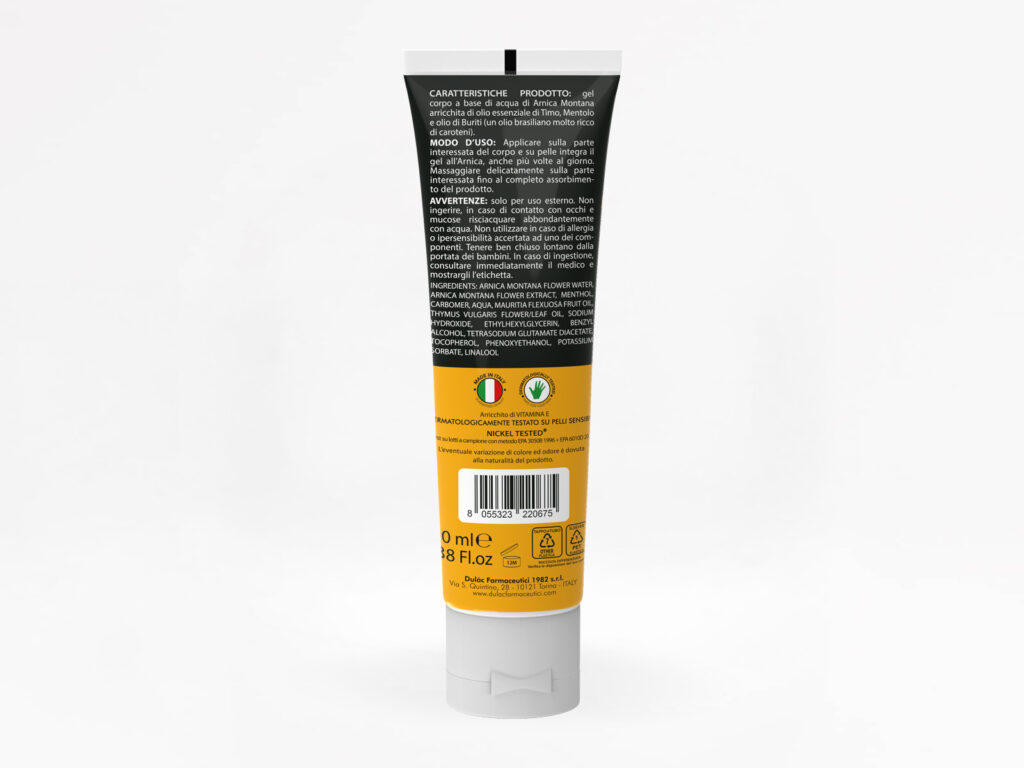 retro tubo arnica 98 100 ml dulac